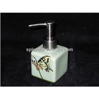 Porcelain/ Ceramic Soap Dispenser, customized pattern