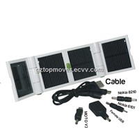 Portable Folding Solar  Charger for iphone/ipad/,digital cameras