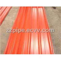 Steel Plate of Corrugated with Color Coating