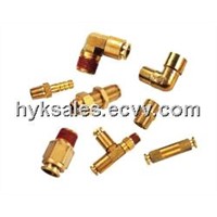 USA Style Brass Fitting VC1/4"-3/8N, VL3/8"-3/8"N, VB1/8"-1/4"N
