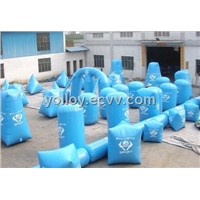 10 Man Paintball Bunker Inflatable from Manufacture