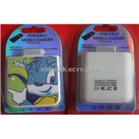 1900mAh Portable mobile charge/power bank for iPhone/iPhone 3G/iPhone 3GS/iPhone 4G/iphone4S/iPod