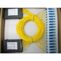 1*16 Optical Fiber PLC Splitter/2.0mm Cable/Module Type/with SC-PC Connectors