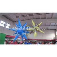 2012 inflatable LED star with led light which can change 16 colors