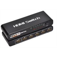 5 in 1 out HDMI Switch  automatically