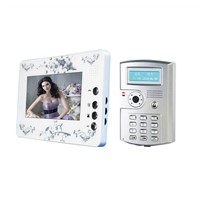7 inch color handfree villa Video door phone with ID card