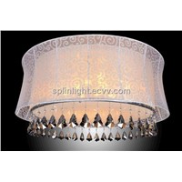 Acrylic Shade Crystal Ceiling Pendant Lamp