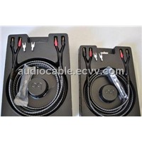 Audioquest k2 Speaker Cable with 72v Dbs Single-Biwire y Spade Connectors Pair 100% Original Box 3m