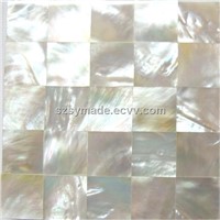 Authentic white mother of pearl mosaic sheets