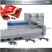 Chocolate horizontal flow packing machine
