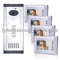 Color Video Door Phone System for Apartment (LY-AVDP803-1-4)