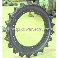 DH220 sprocket/wheel for excavator and bulldozer undercarriage parts