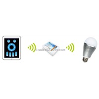 Dimmable LED bulbs (3000-6500K color temperature changing ) Controlled via IPHONE / IPAD
