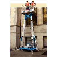 Double masts aerial work platform