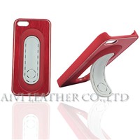 Fashion PC Stand Case for iPhone 5