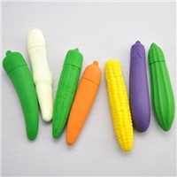 Fashion vegetables design vibrator (eggplant,pepper,corn,towl gourd,) vibrating massager , sex toys