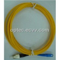 Fiber optic Patchcord sc-fc singlemode simplex
