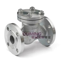 Flanged spring check valve (H41W-16P)