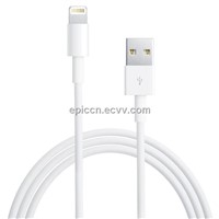 Charger Cable  for iPhone 5, White Color, Brand New