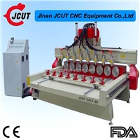 Four Axes CNC Router  JCUT-2415-8R