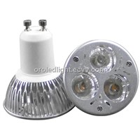 GU10 LED Spotlight 3w Aluminum Shell CE RoHS listed