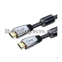 HDMI CABLE (HD510030),metal shell with ferrite