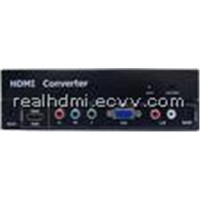 HDMI to Component+VGA converter