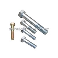 Half thread bolt