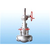 High pressure gate valves with dual-bypass