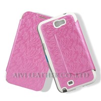 Hot Sell Brand New Flip Cover Case for Samsung galaxy note 2