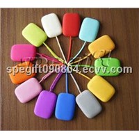 Hot sell Christmas promotion gifts silicone key holder