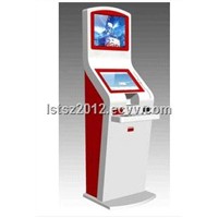 Interactive self-service Bill Payment Kiosk with Card dispenser