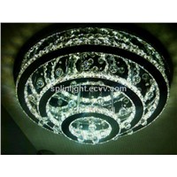 Large Modern Crystal Ceiling Lamp