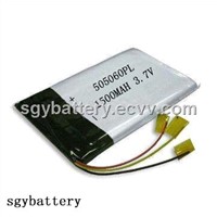 Li-polymer 505060 1500mAh 3.7V battery