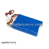 Li-polymer 553759 1300mAh 7.4V Battery