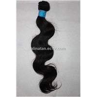 Malaysian virgin remy body wave hair weft hair weaving hair extension