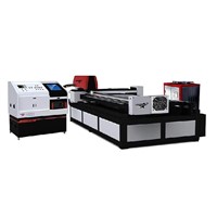 Metal sheet and tube laser cutting machine