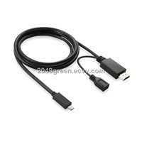Micro USB to HDMI MHL cable - Galaxy S3