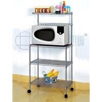 Microwave Oven Rack Of Modern Kitchen Furniture