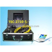 Mini 6mm Camera Pipe Inspection Equipment TEC-Z710-5 with 20M Cable