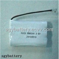 NI-CD AAA300mAh 3.6V Battery Pack