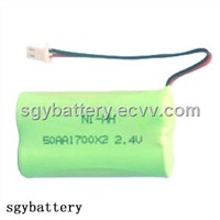 NI-MH AA1700mAh 2.4V Battery Pack