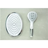 Oval Shape 10'' Toilet ABS Hand Shower Combo