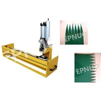 PVC/PU conveyor belt finger punch machine