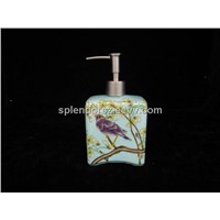 Porcelain/ Ceramic Soap Dispenser, customized pattern