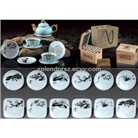 Porcelain/ ceramics tea cup dish/plate