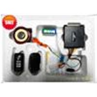 Remote control flamout and anti-theft motorcycle alarm system