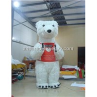 Removable Inflatable Polar Bear for Wedding Decorations