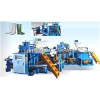 Safety shoe making machine