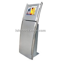 Self Service Multimedia Optional Invoices Printing, Currency Exchange Free Standing Kiosk